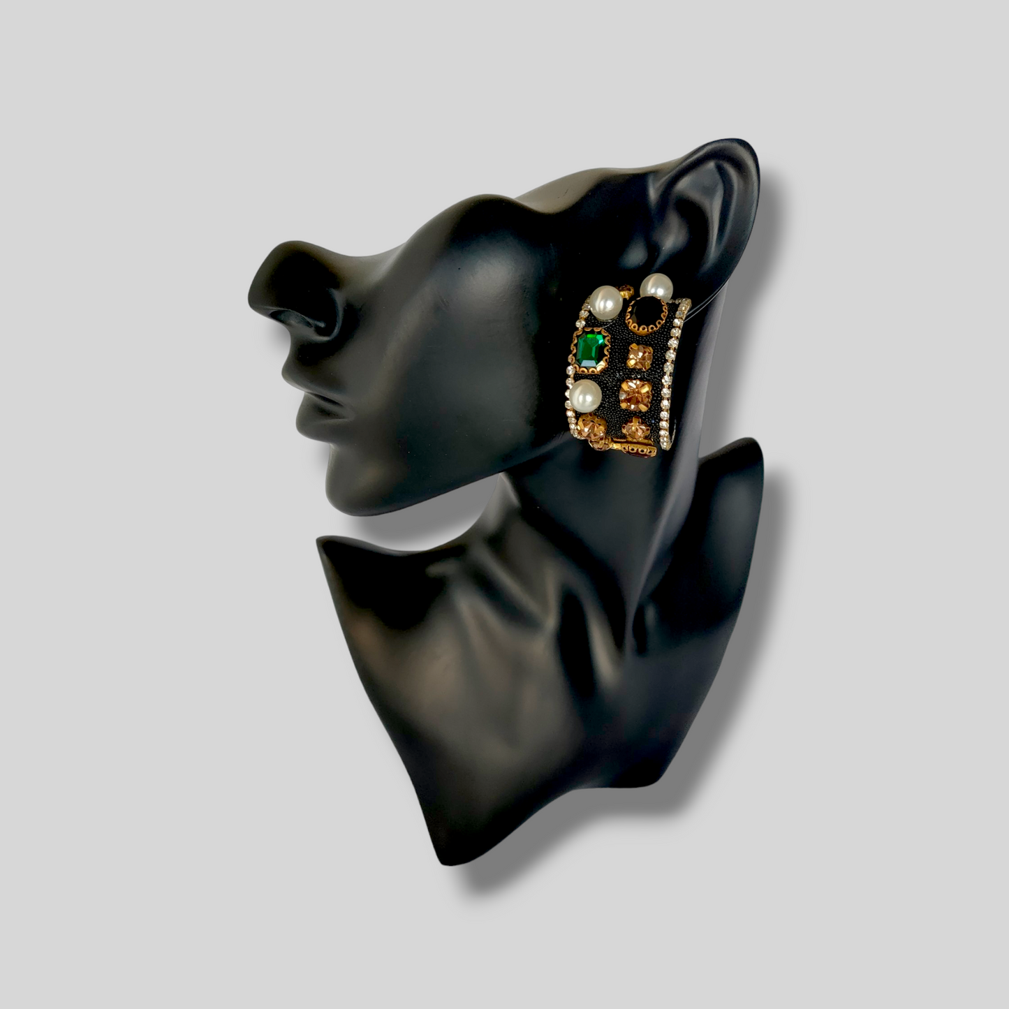 GROVE Black Fashion Earrings