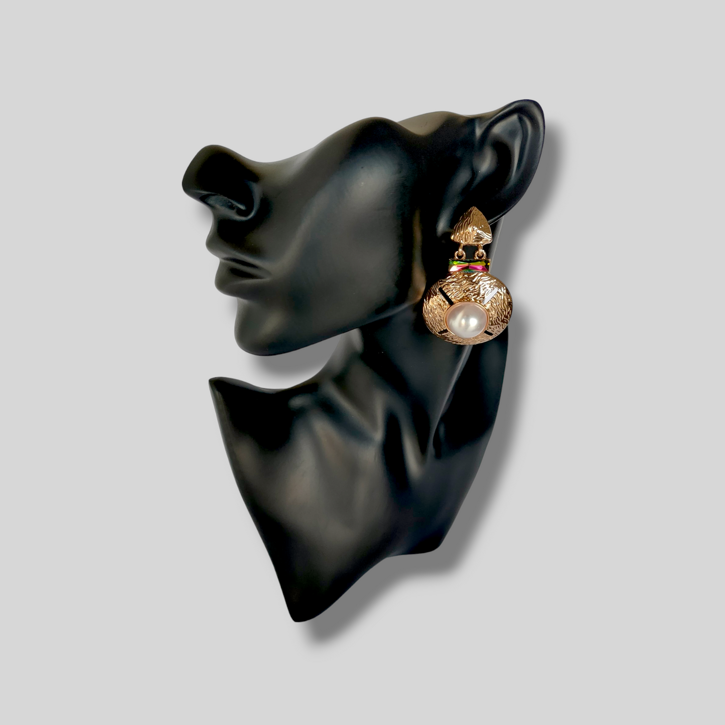 STORM Gold Drop Earrings