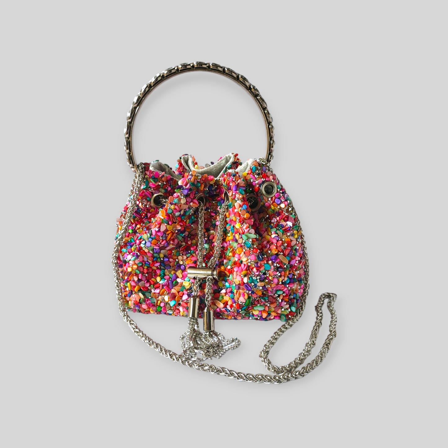 ALLURE Multicolour Evening Bag