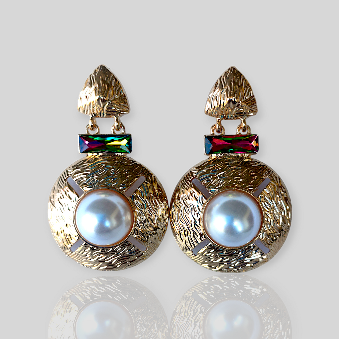 STORM Gold Drop Earrings