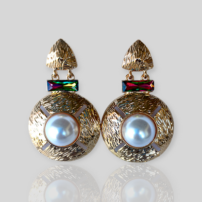 STORM Gold Drop Earrings