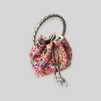 ALLURE Multicolour Evening Bag