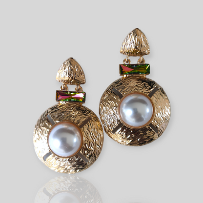 STORM Gold Drop Earrings