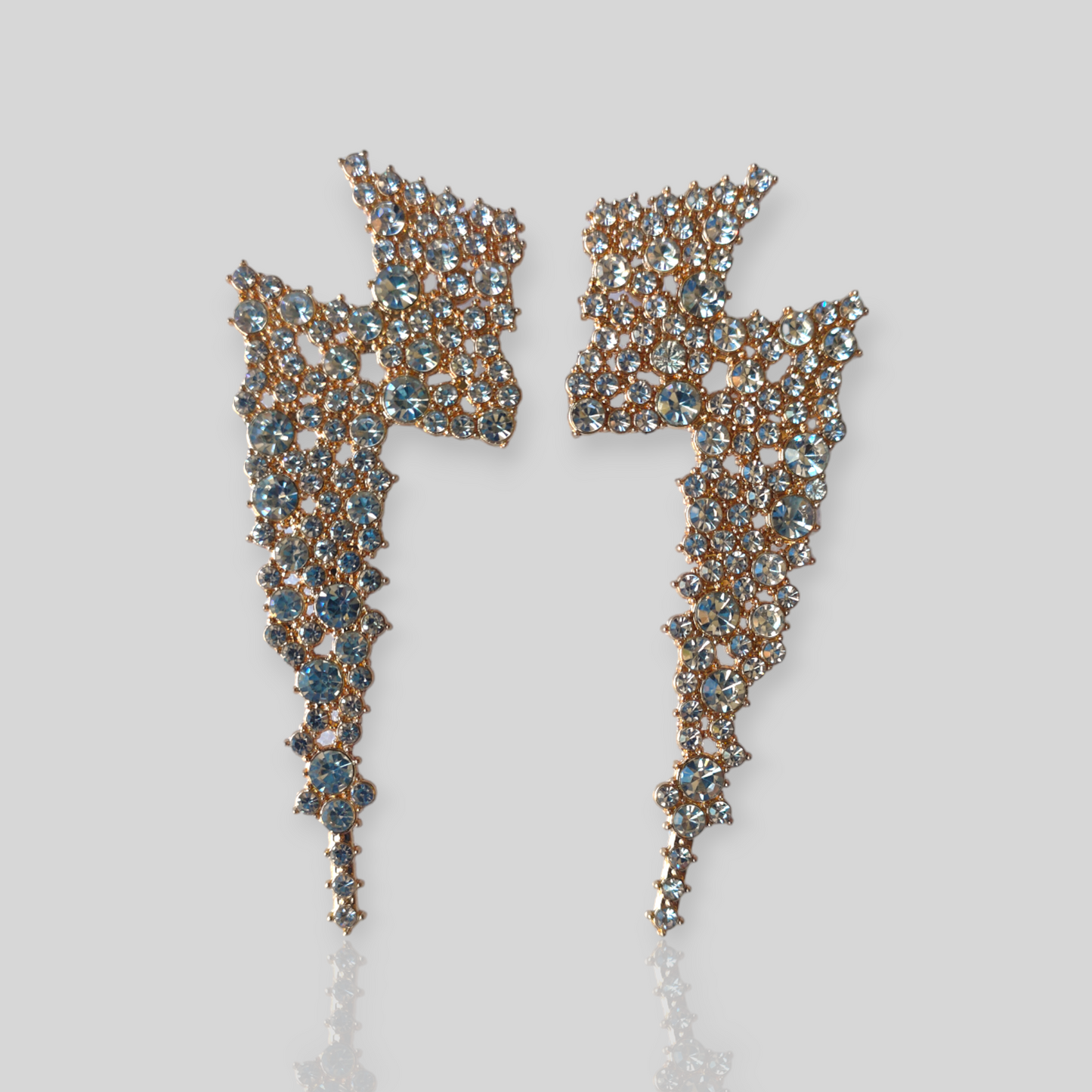 SPARKS Gold/Silver Statement Earrings