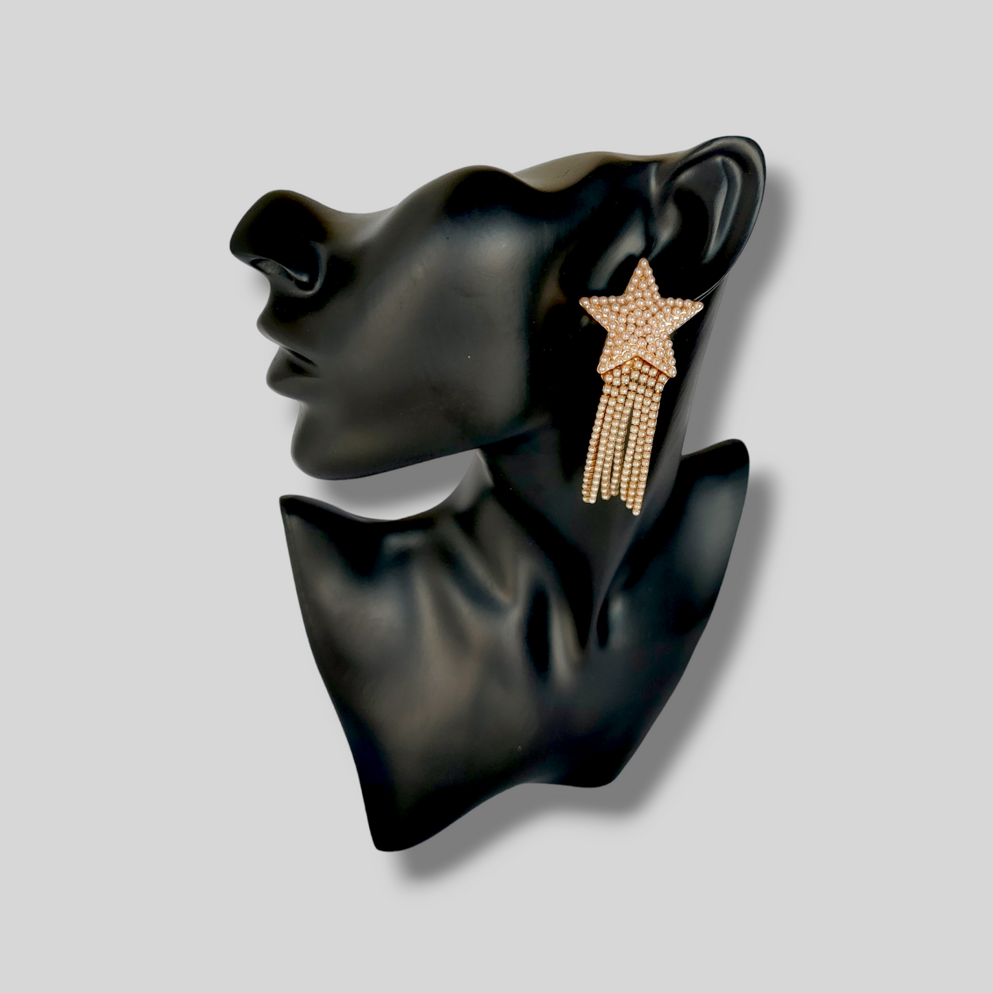 SPLASH Pearl/Gold Drop Earrings