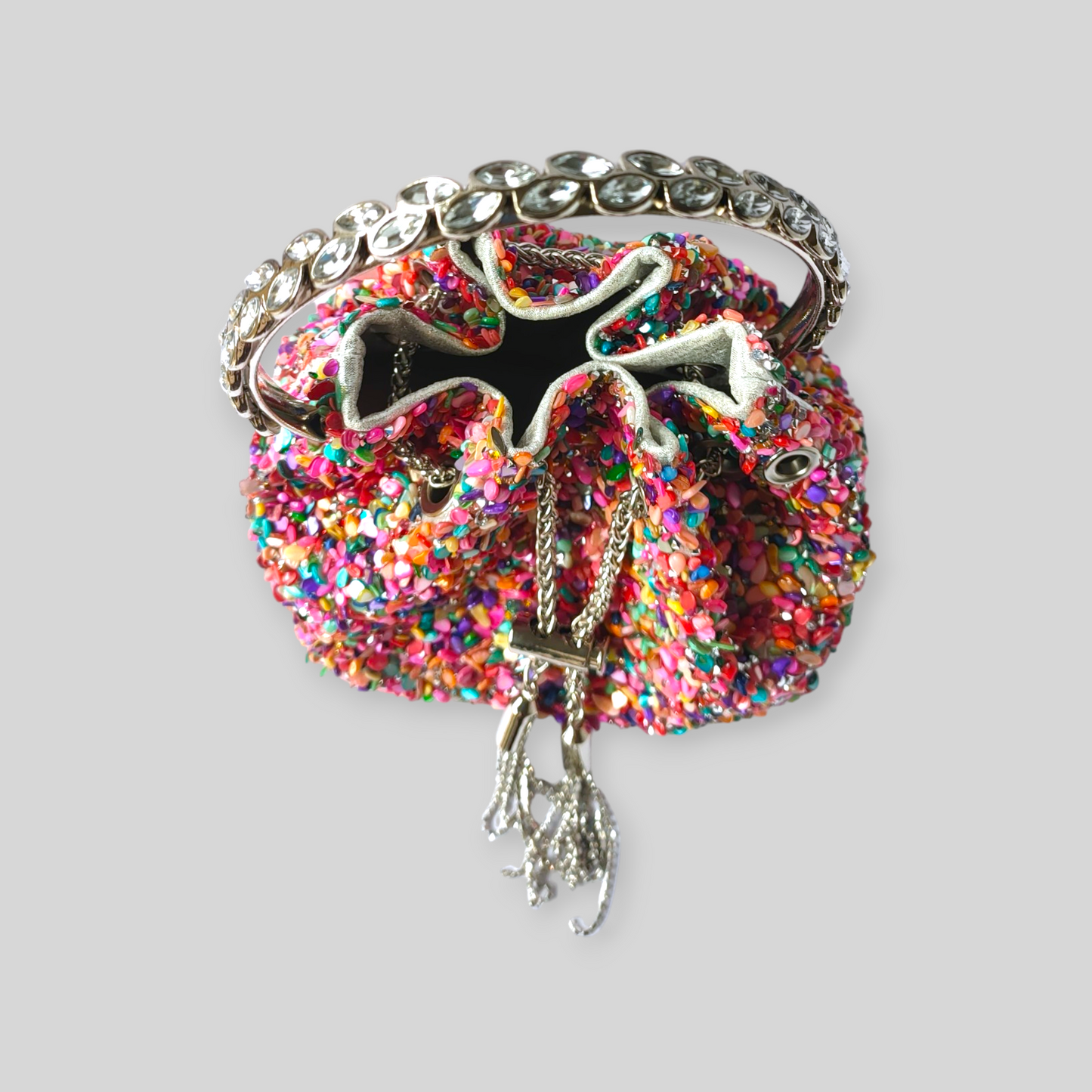 ALLURE Multicolour Evening Bag