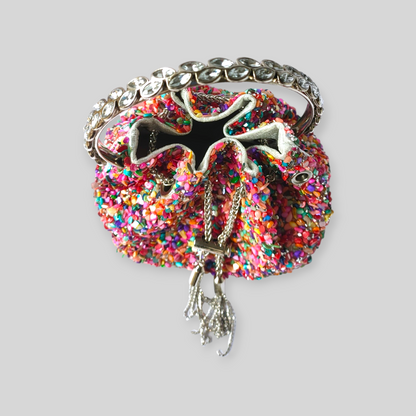 ALLURE Multicolour Evening Bag