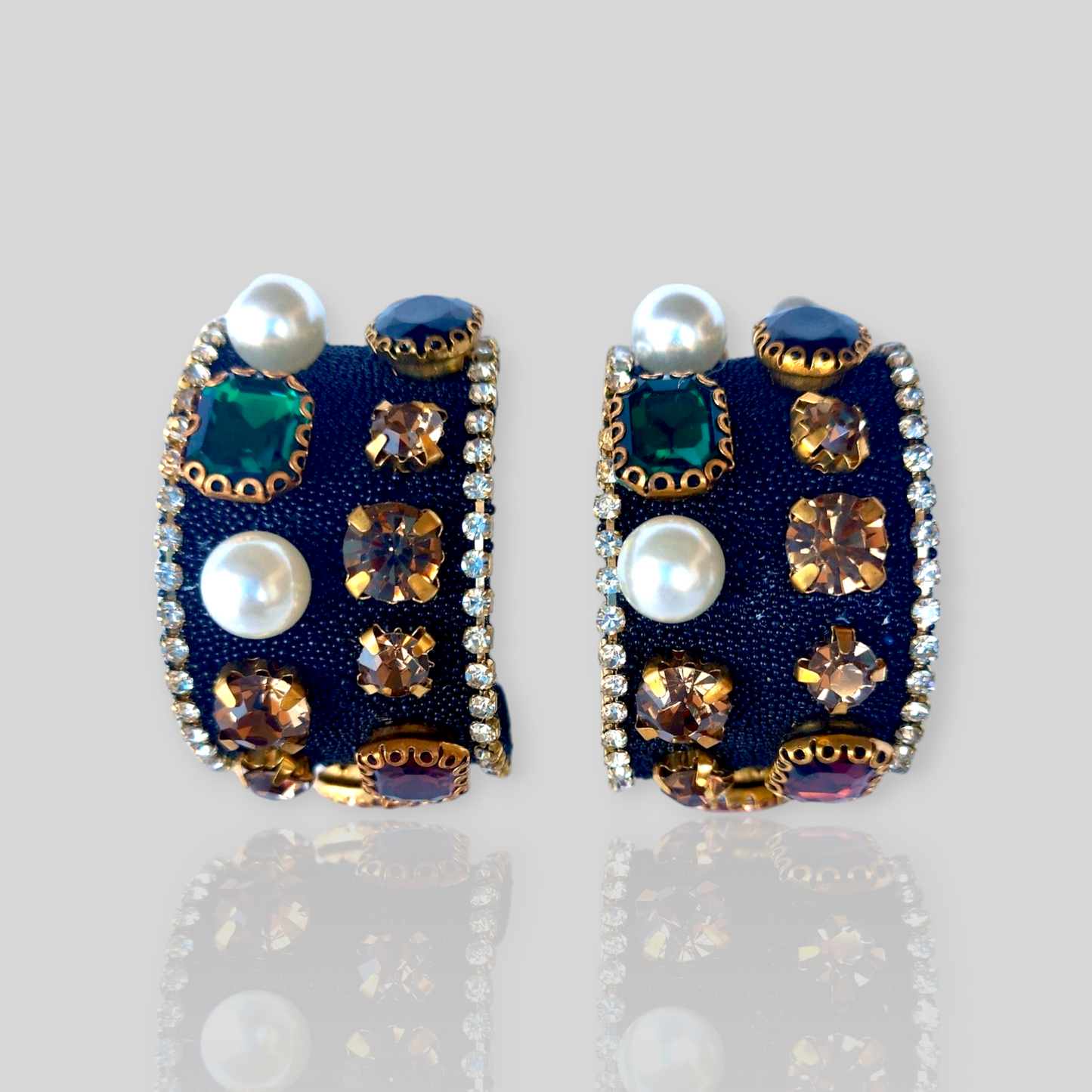 GROVE Black Fashion Earrings